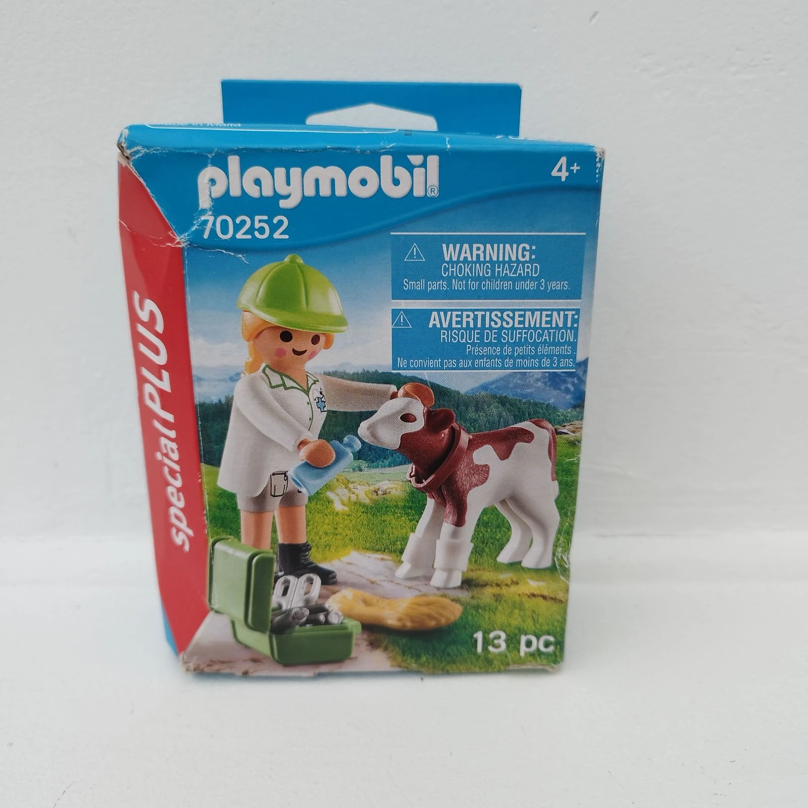 Playmobil SpecialPlus 70252 Vétérinaire et veau
